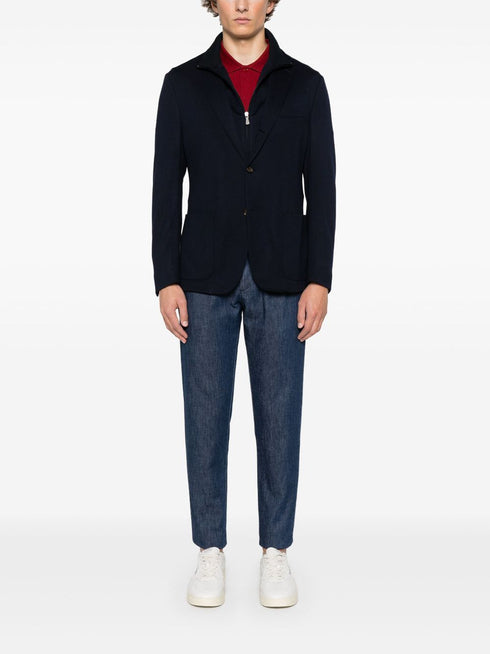 layered blazer